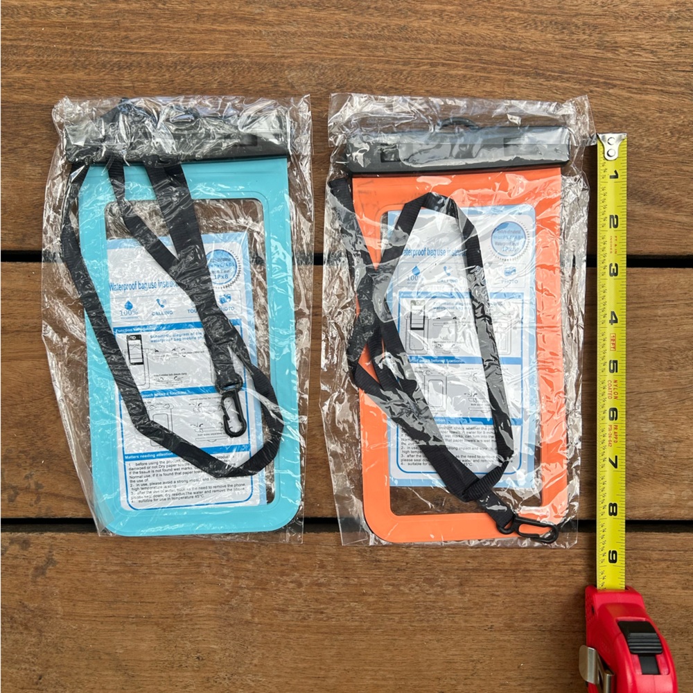 Waterproof Phone Pouch Universal Phone Case Dry Bag Protector iPhone Galaxy OS - Picture 6 of 7